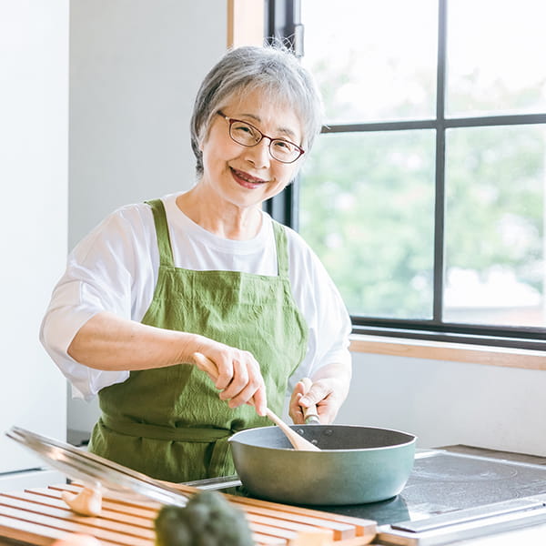 写真：料理の様子